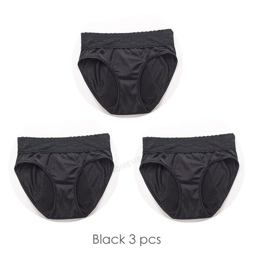 3pcs/lot Lace Female Menstrual Heavy Flow Period Panties Underwear